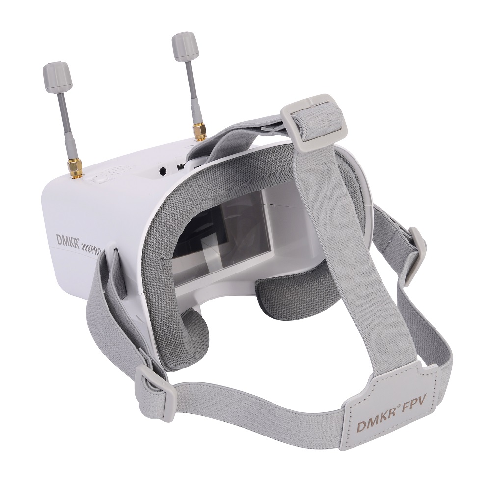 Drone Battery Adapter - Óculos FPV 008D PRO Branco com