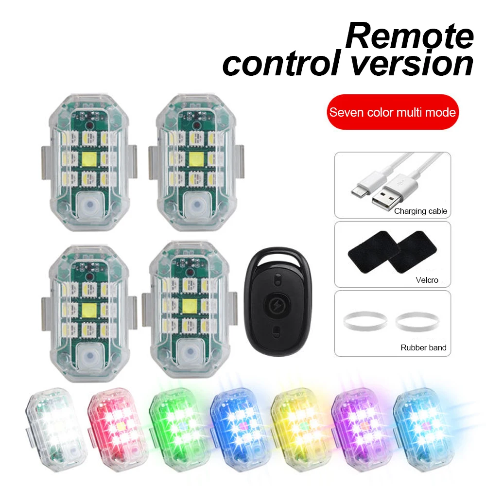Drone Strobe Light - Controle remoto sem fio led aeronaves