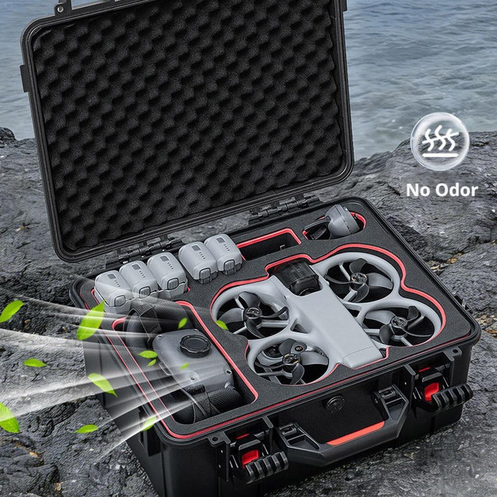 Drone Hard Shell Case - Estojo de Transporte à Prova d'Água