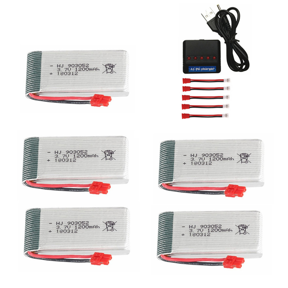 Drone Battery Charger - 3.7v 1200mah 903052 bateria lipo para