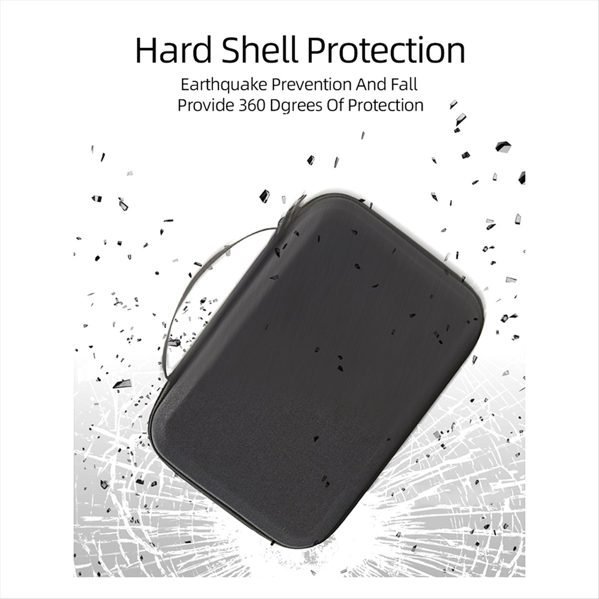 Drone Hard Shell Case - Estojo de transporte portátil de casca