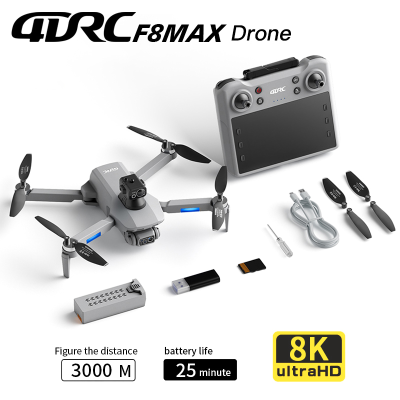 Drone Controller Screen - F8 max gps drone profissional 8k