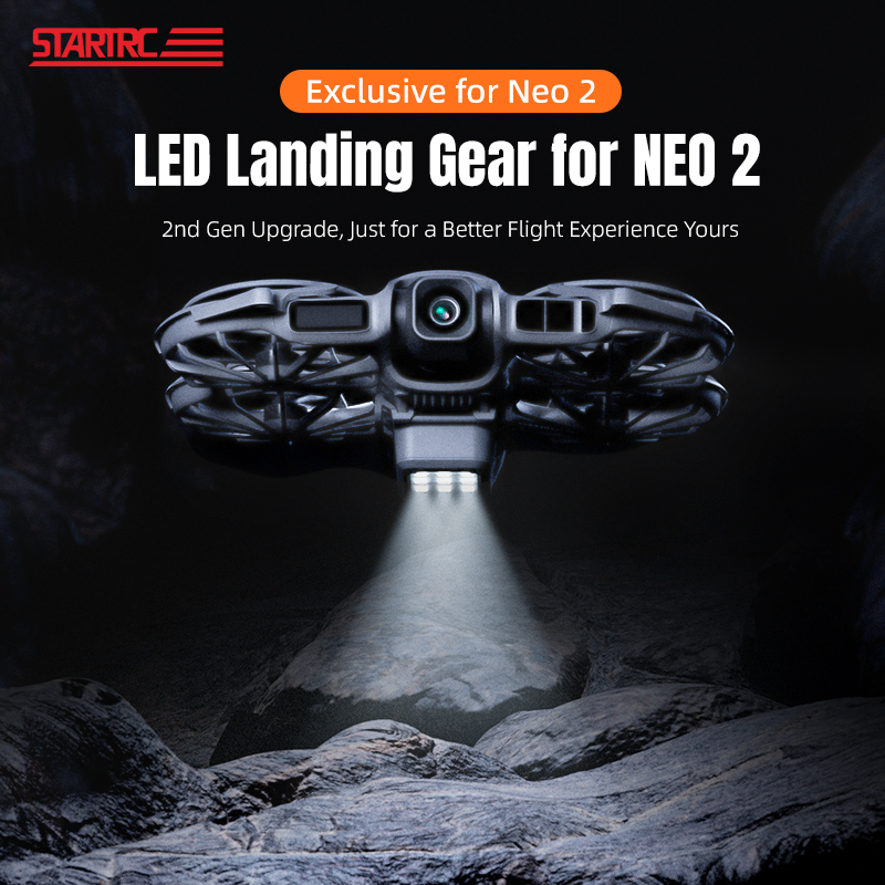 Drone Strobe Light - Trem de pouso LED STARTRC para