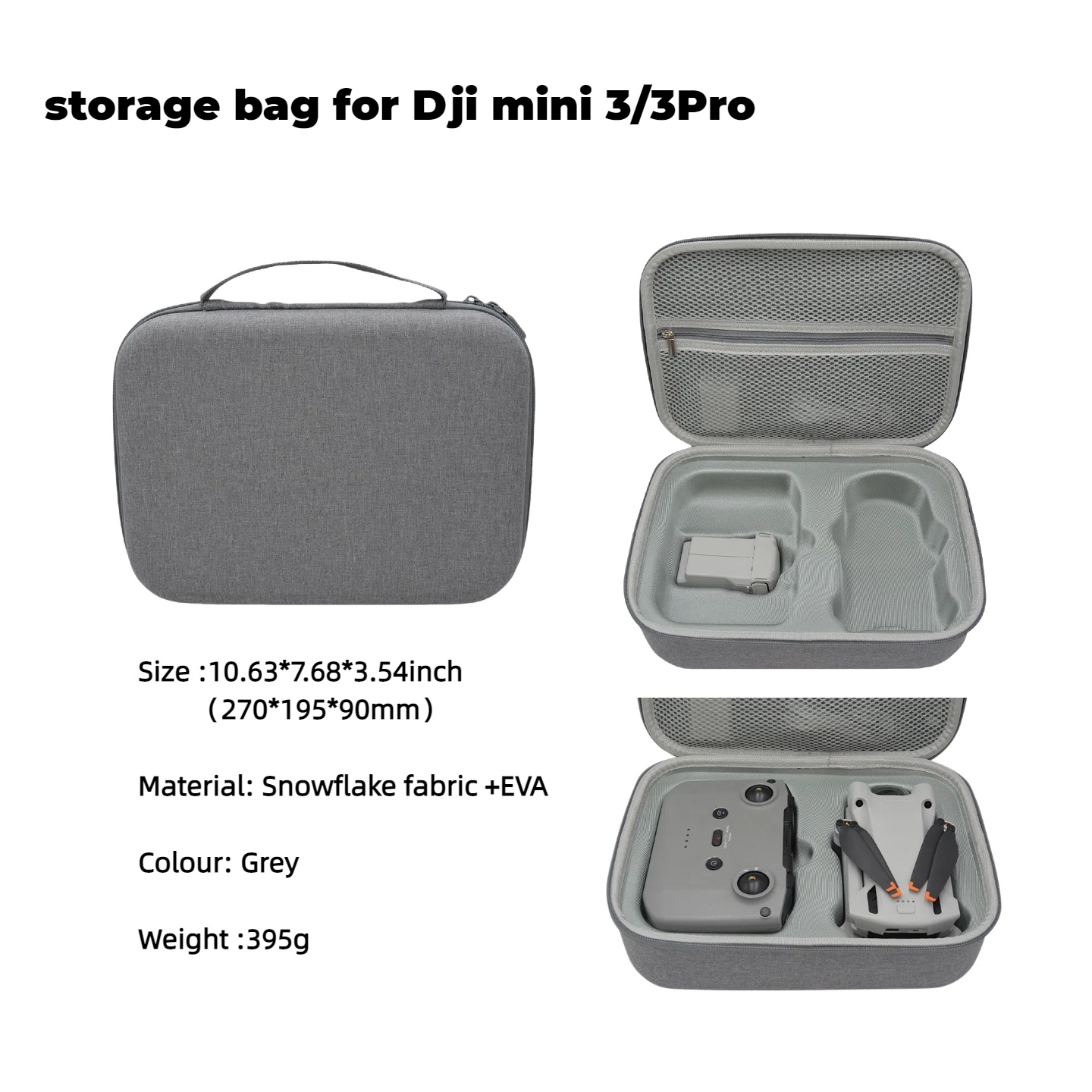 Drone Joystick Cover - Bolsa dura de eva para drone