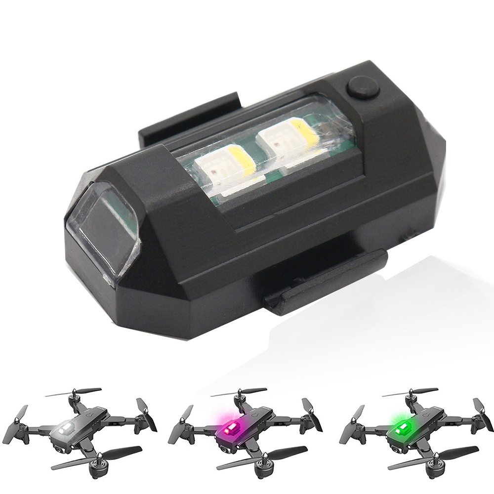 Drone Strobe Light - Motocicleta led rgb luz de advertência