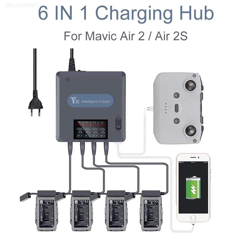Carregador de bateria de displ - Drone Charging Hub avaliação e preço