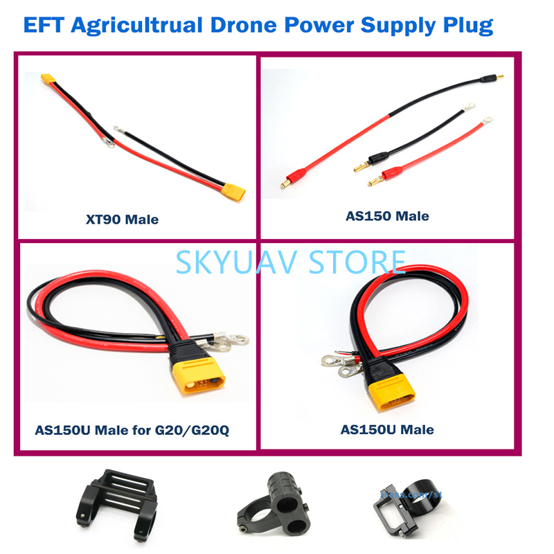 Eft xt90 plug as150 as150u fix - Drone Propeller Holder avaliação e preço