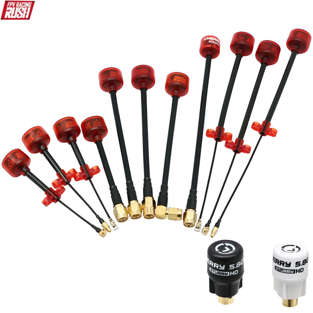 Rush cereja fpv 5.8g antena lh - Drone Battery Adapter avaliação e preço
