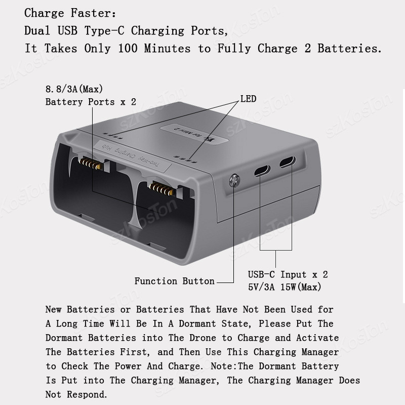 Hub de Carregamento para DJI M - Drone Charging Hub avaliação e preço