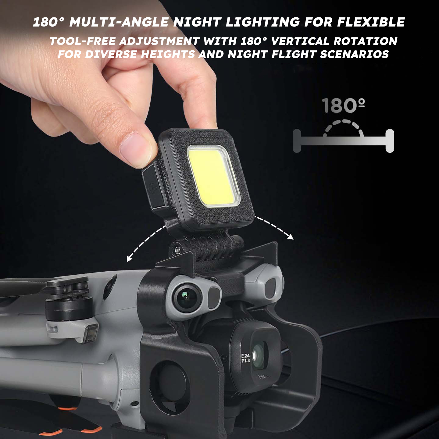 Luz de Voo Noturno para DJI Mi - Drone Propeller Holder avaliação e preço