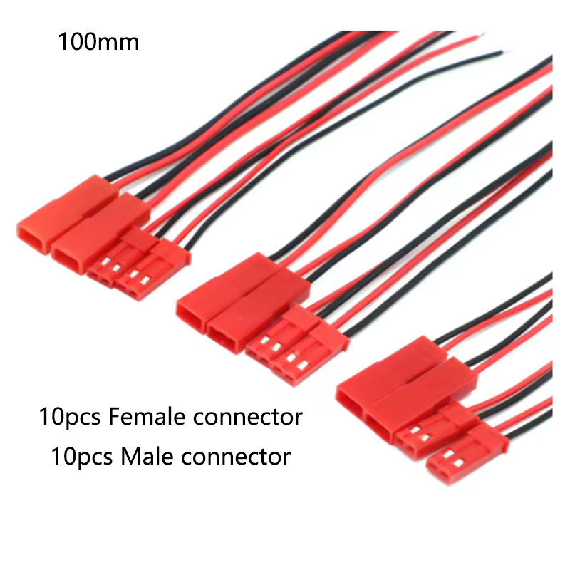 20 peças 100mm 150mm 200mm jst - Drone Battery Adapter avaliação e preço
