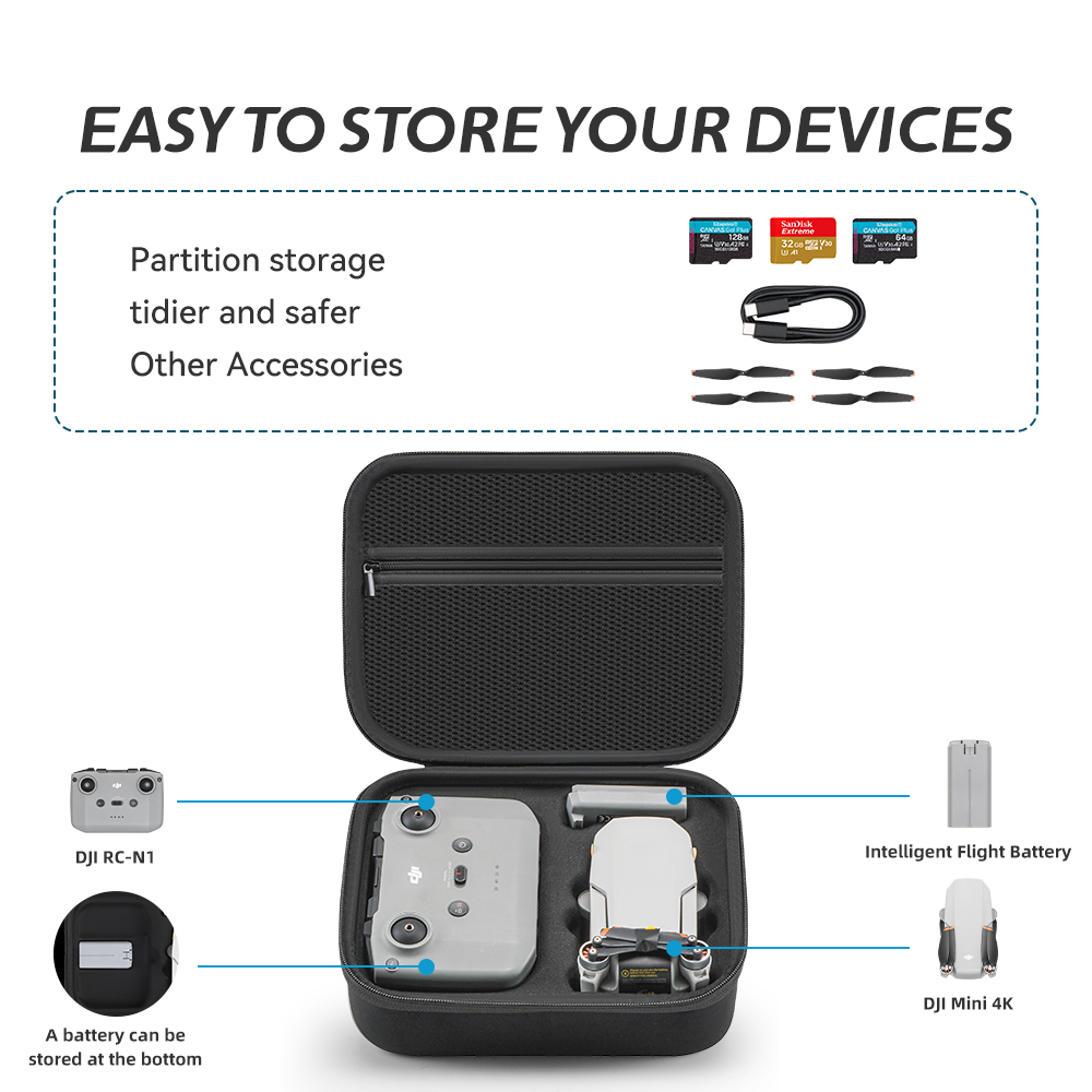 Bolsa de Armazenamento Portáti - Drone Hard Shell Case avaliação e preço