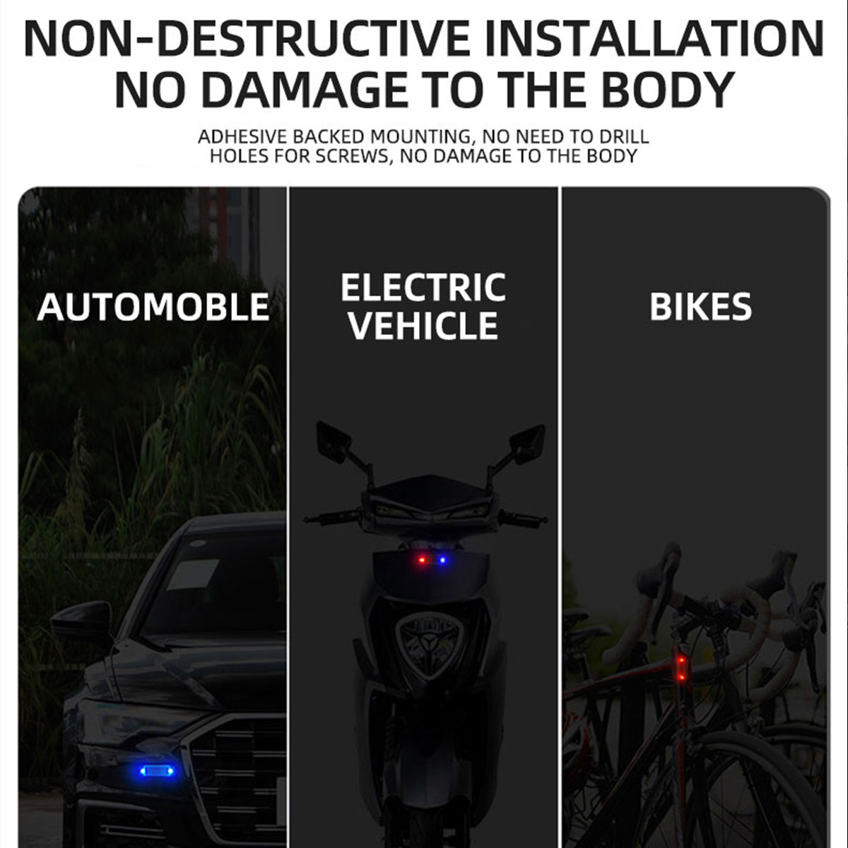 Luz de alarme anti-roubo de en - Drone Strobe Light avaliação e preço