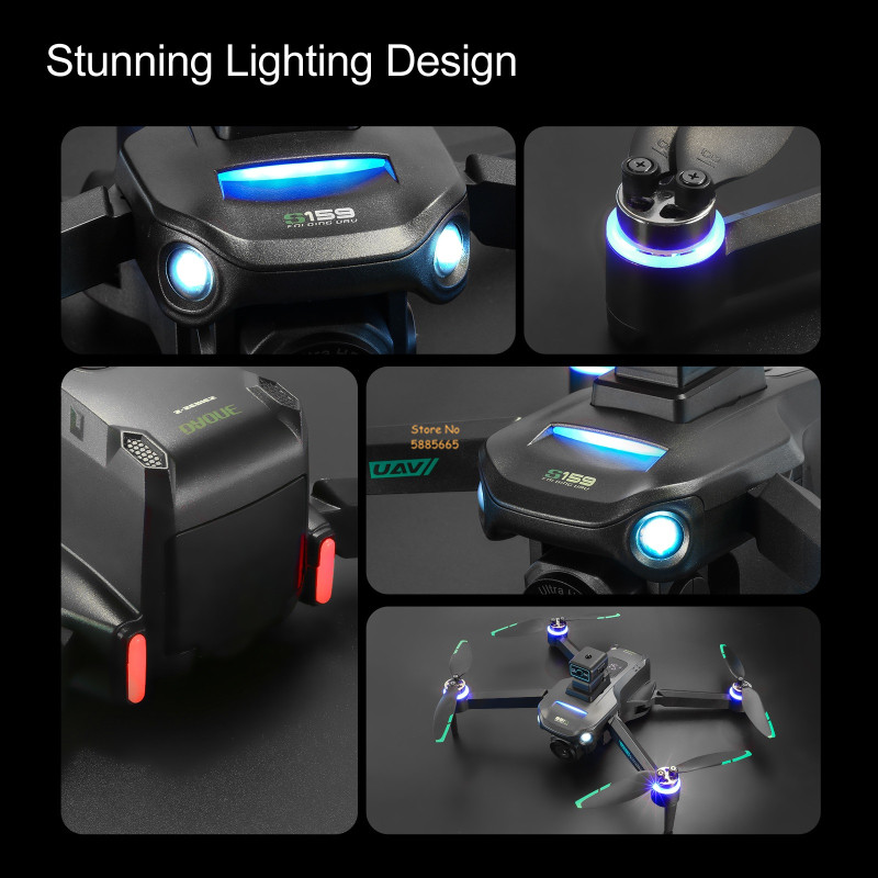 8k câmera dupla 5g wifi fpv co - Drone Power Bank avaliação e preço