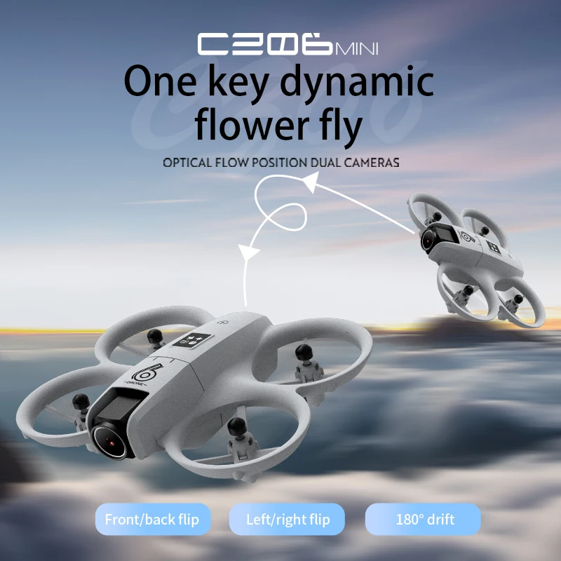 CZ06 Mini RC Quadcopter Drone  - Drone Controller Screen avaliação e preço