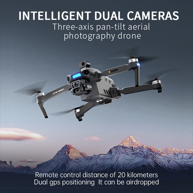 Novo Drone 8K com Câmera Dupla - Drone Power Bank avaliação e preço