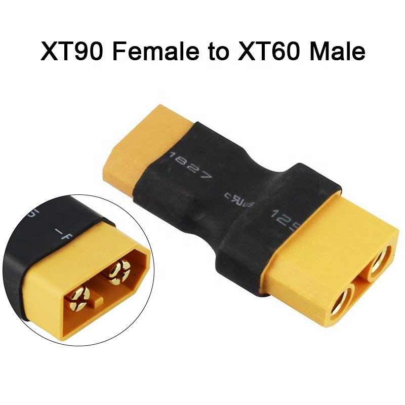10 pçs amass xt90 para xt60 co - Drone Battery Adapter avaliação e preço