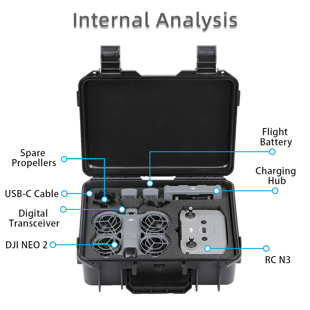 Para dji neo 2 caso saco à pro - Drone Hard Shell Case avaliação e preço