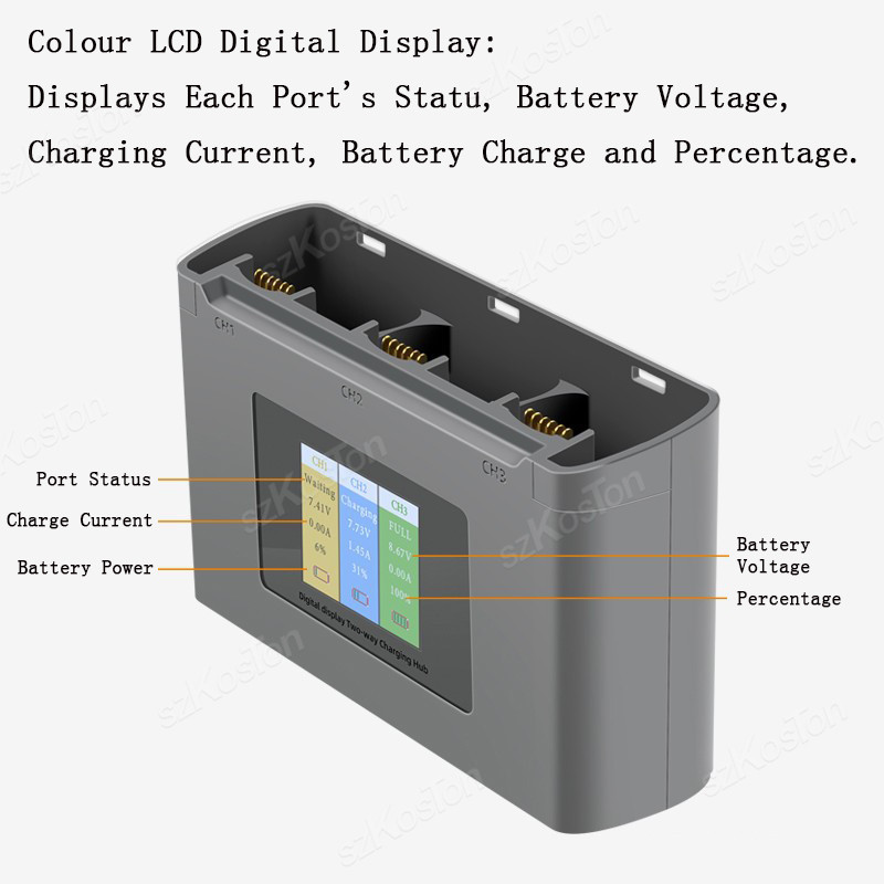Para dji mavic mini 2/se mini  - Drone Charging Hub avaliação e preço