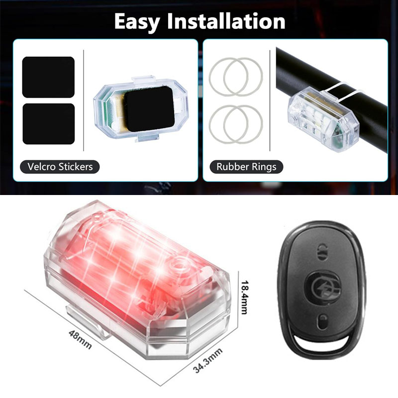 Sem fio led drone luz estrobos - Drone Strobe Light avaliação e preço