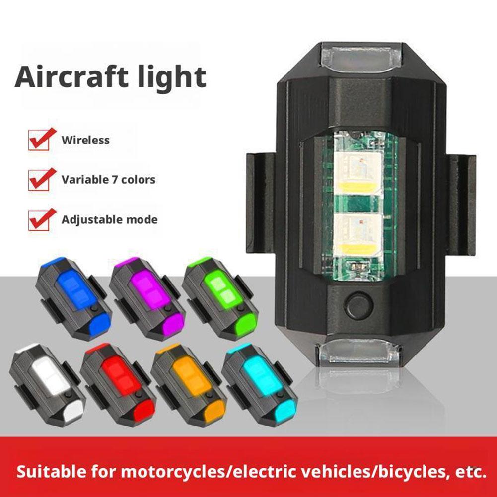 2 pces mini luzes estroboscópi - Drone Strobe Light avaliação e preço