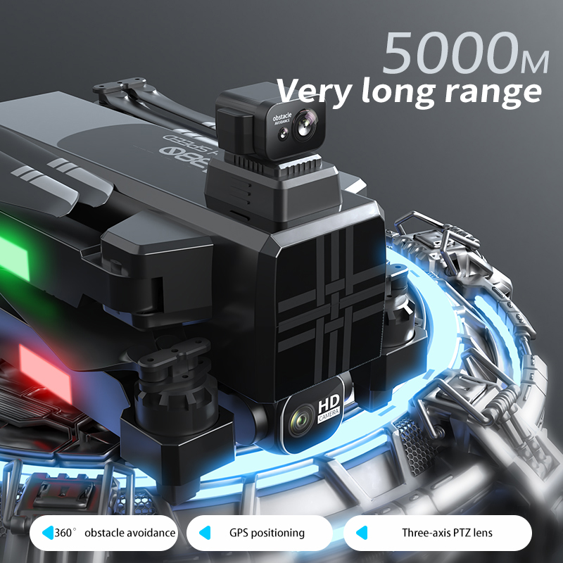 Anti Shake Drone com Pan Tilt, - Drone Power Bank avaliação e preço
