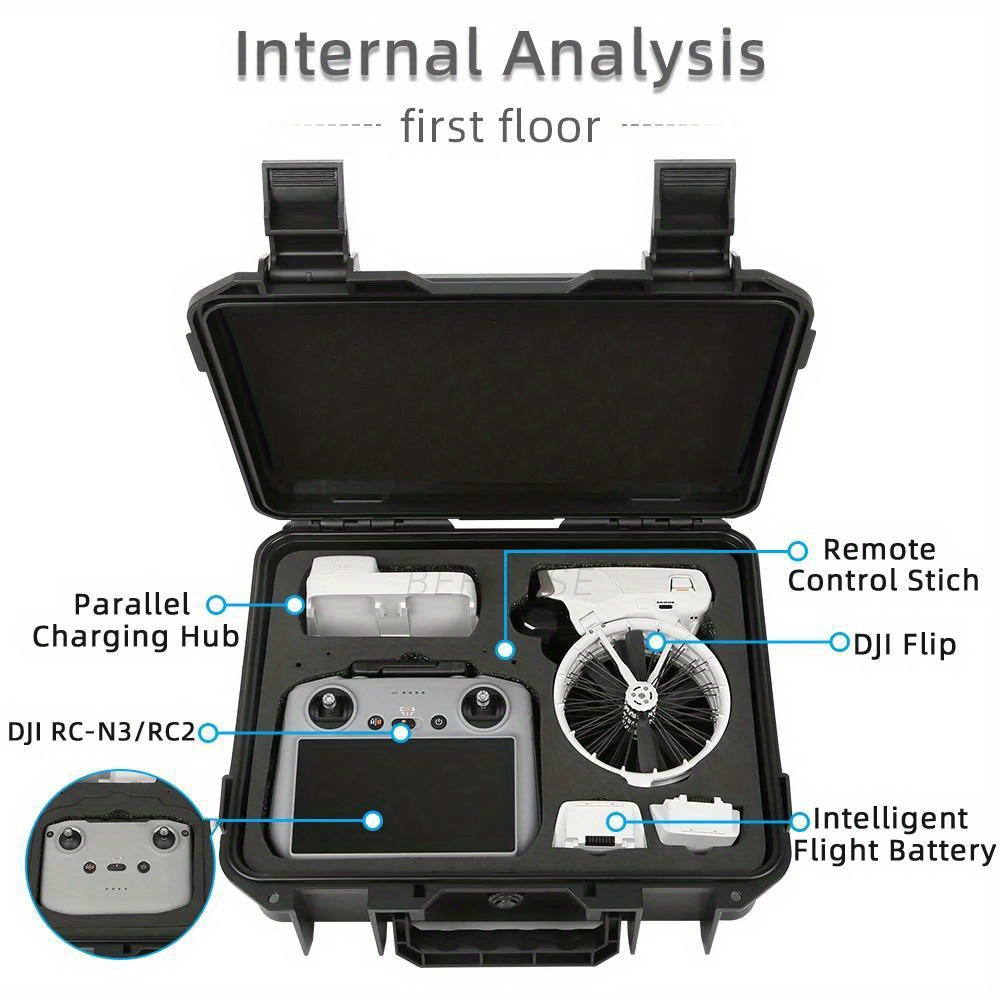 Para DJI Flip estojo rígido de - Drone Hard Shell Case avaliação e preço