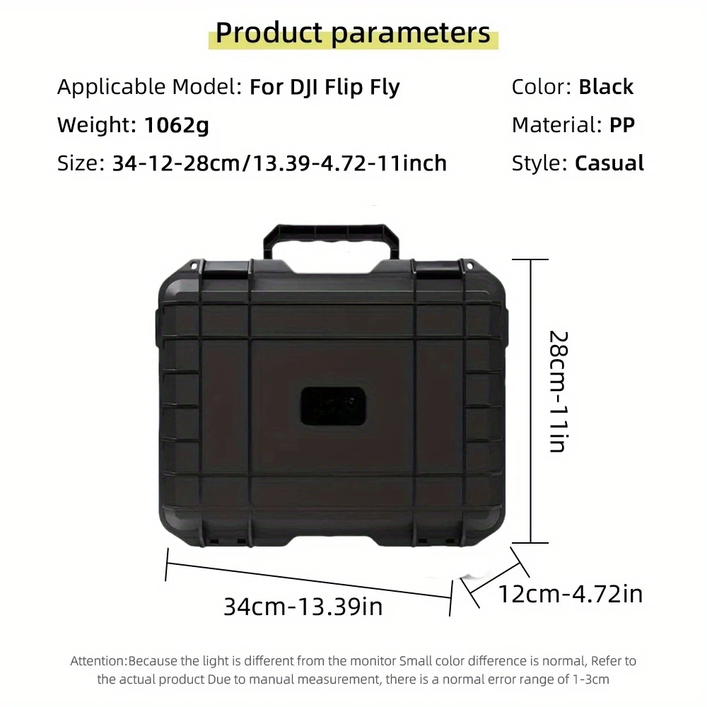 Para DJI Flip estojo rígido de - Drone Hard Shell Case avaliação e preço
