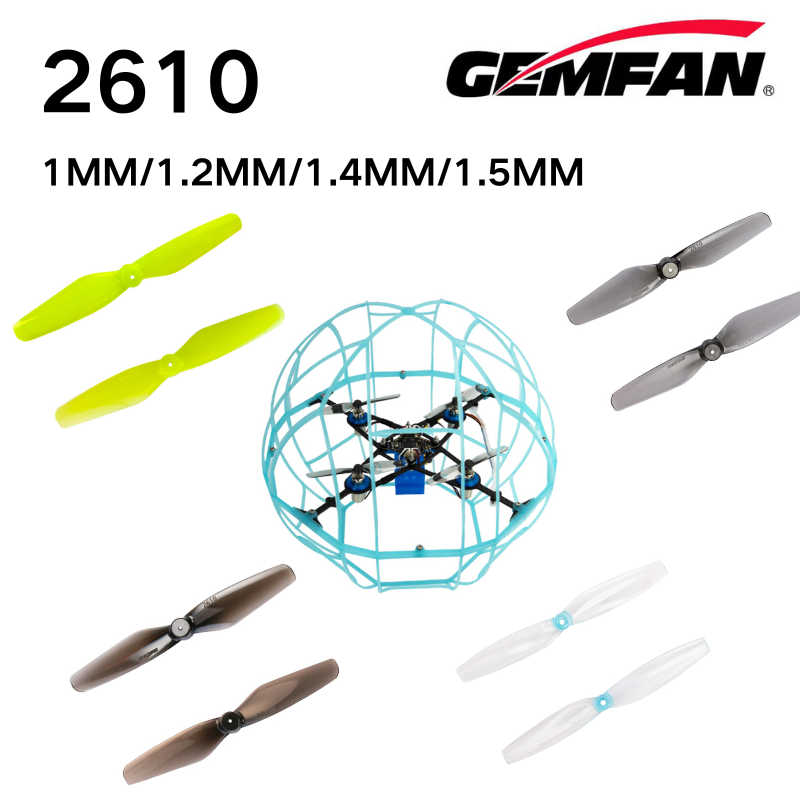 Hélices Gemfan 2610 de 2,6 pol - Drone Battery Adapter avaliação e preço