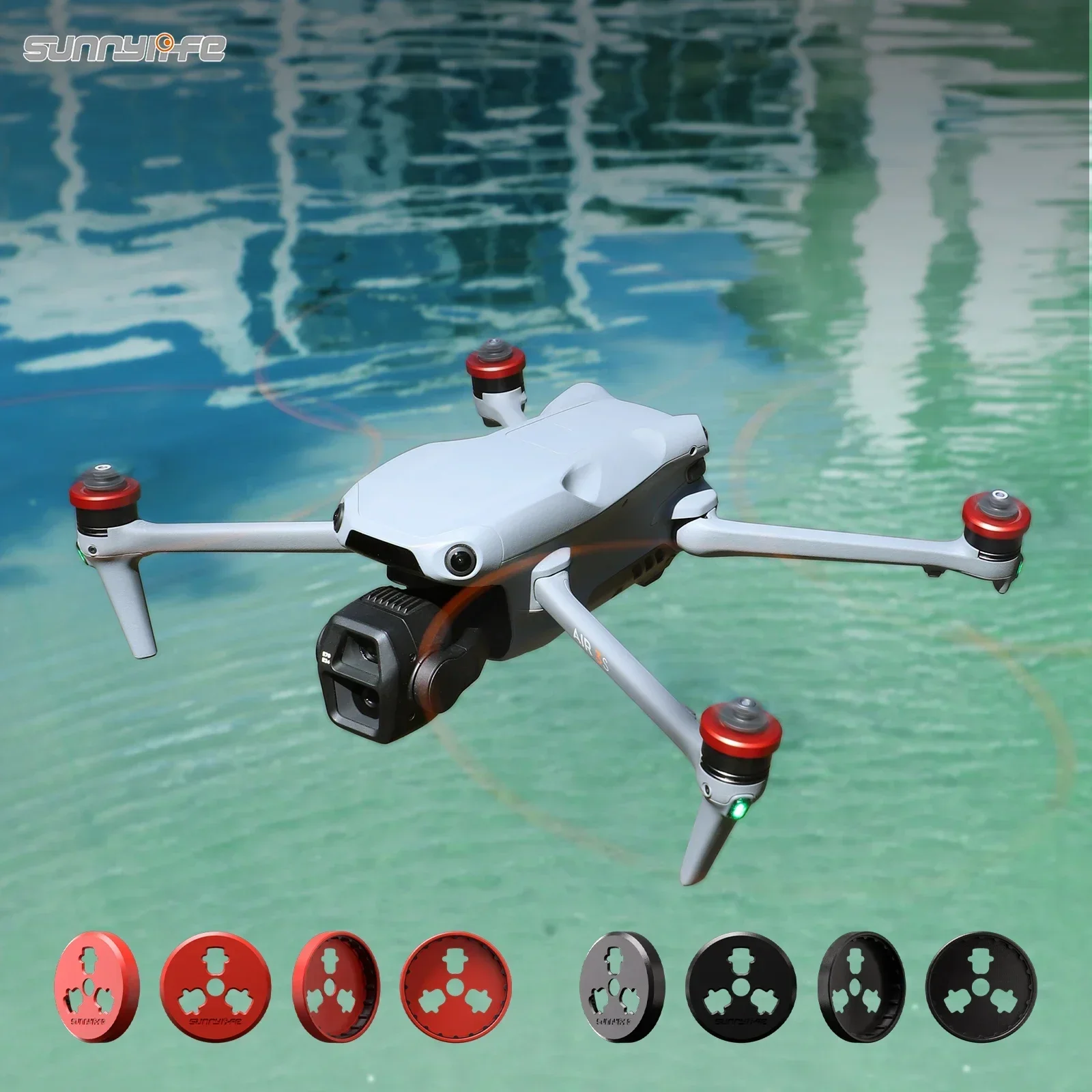 Para dji air 3s guarda do moto - Drone Propeller Holder avaliação e preço