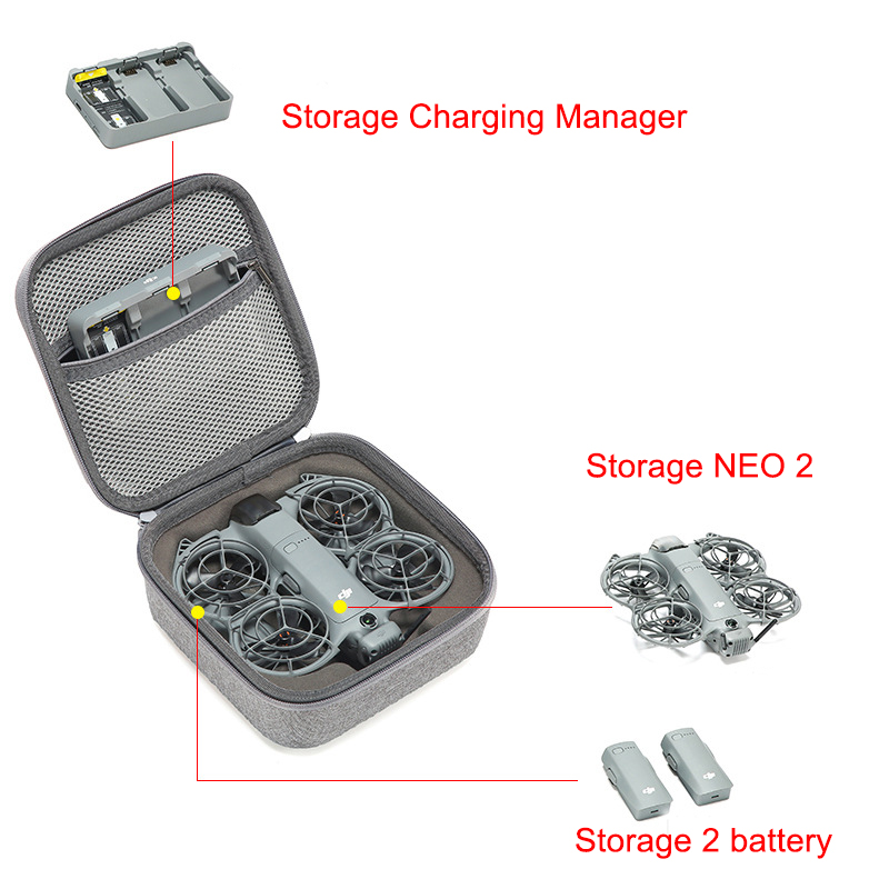 Carregando caso à prova de cho - Drone Carrying Case avaliação e preço