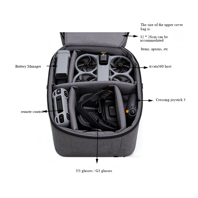 Bolsa de armazenamento 360 par - Drone Backpack avaliação e preço