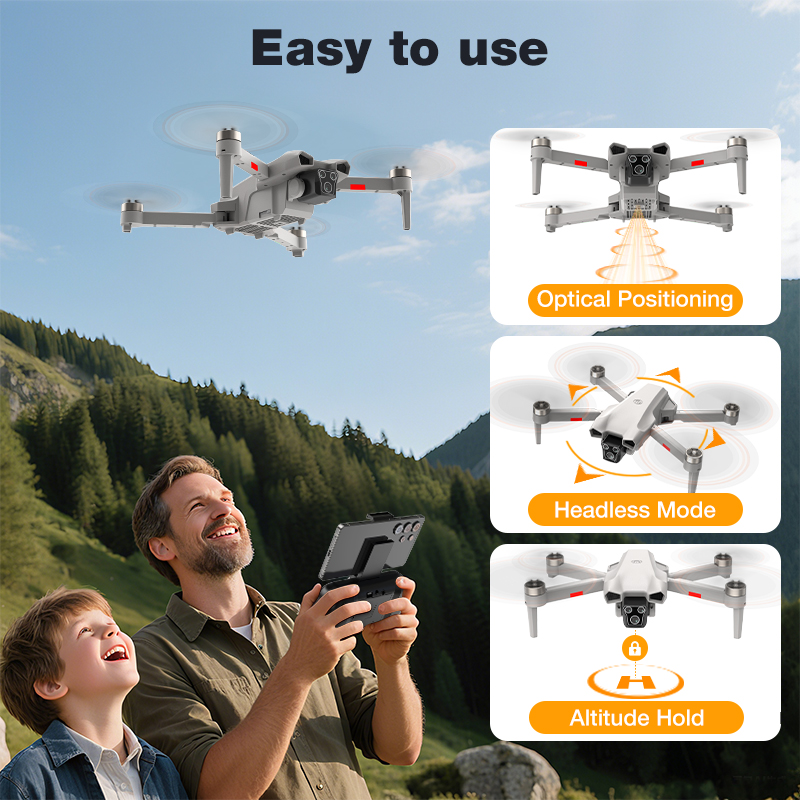 NOVO Drone L017 Pro Brushless  - Drone Power Bank avaliação e preço
