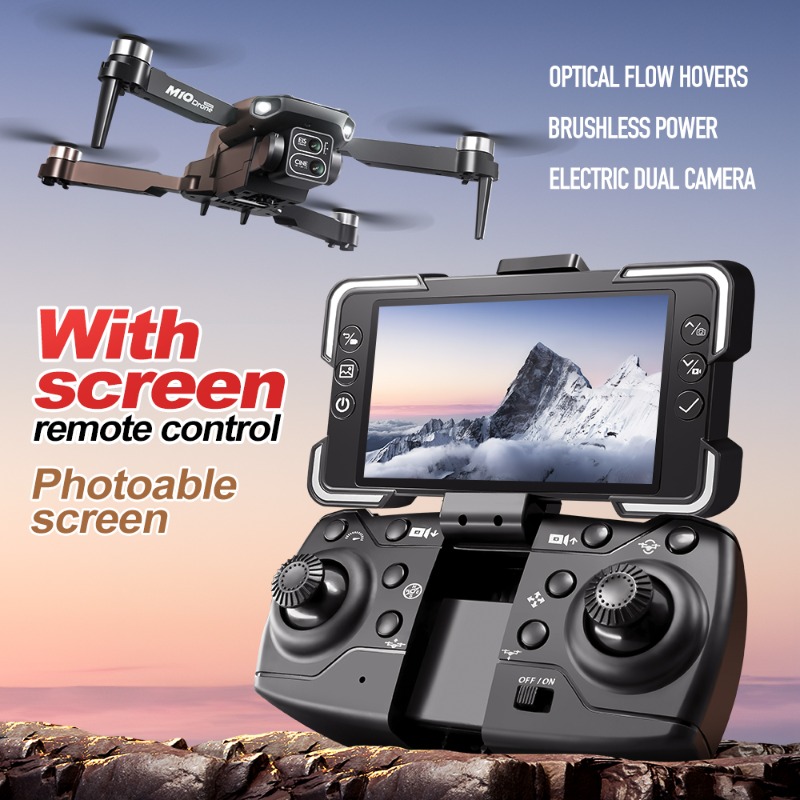 Drone com Câmera M10, Controle - Drone Controller Screen avaliação e preço