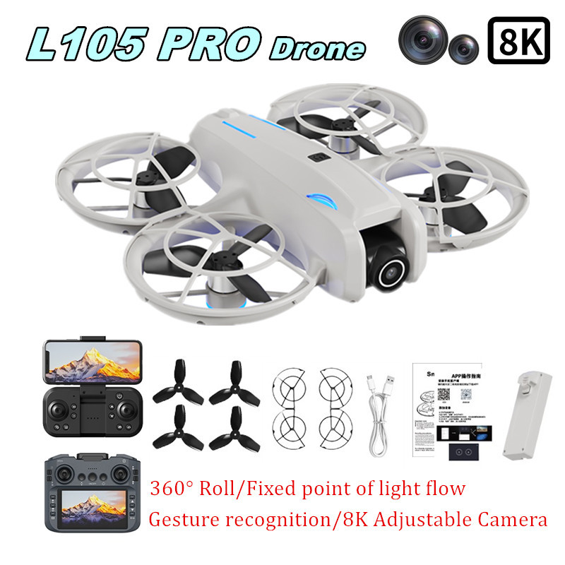 Drone L105 PRO com Lente Dupla - Drone Power Bank avaliação e preço